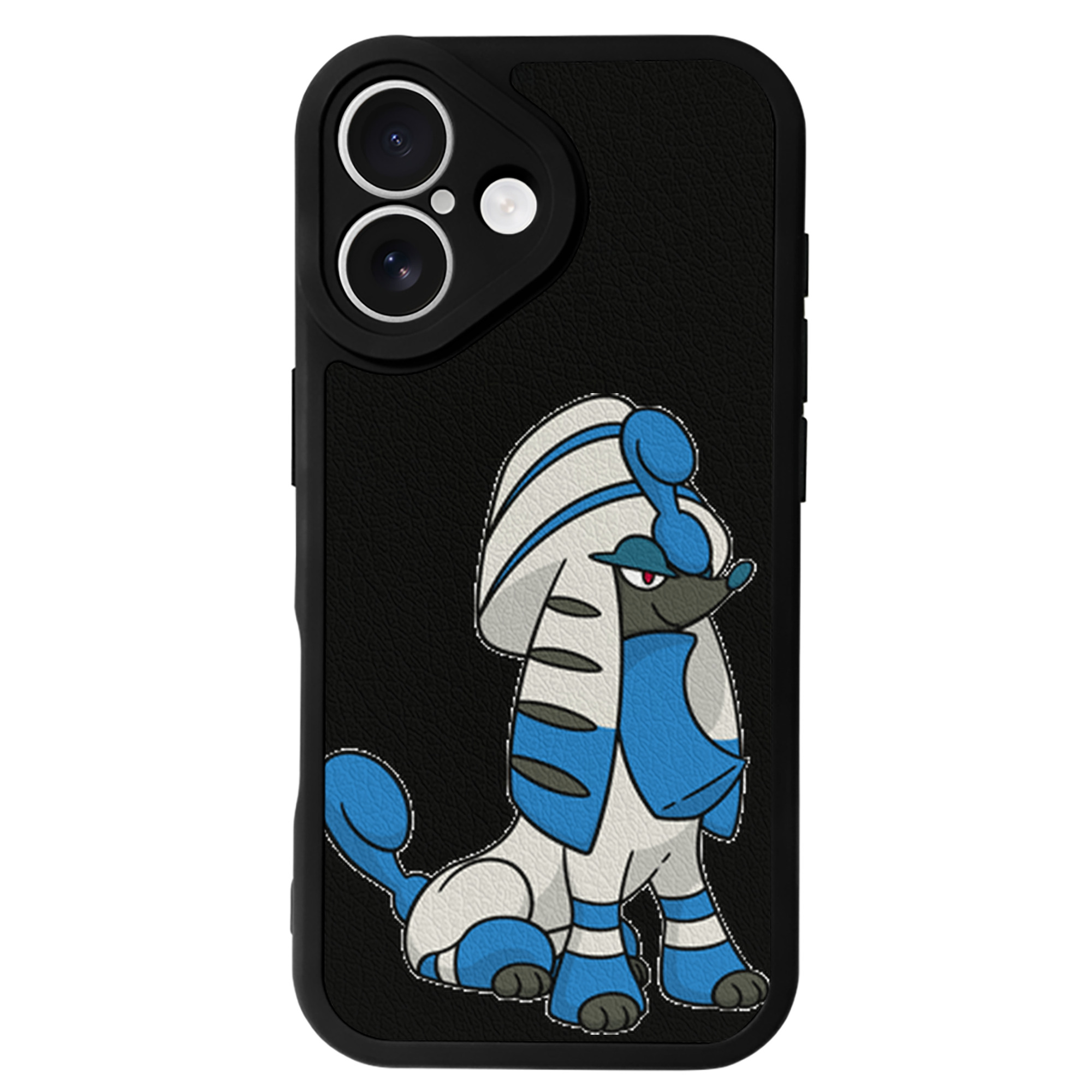 （画像用） ポケットモンスター Pokémon 【iPhone 16シリーズ対応】シリコンスマホケース（レザー調） 材質：シリコン